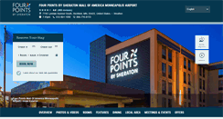 Desktop Screenshot of fourpointsminneapolisairport.com